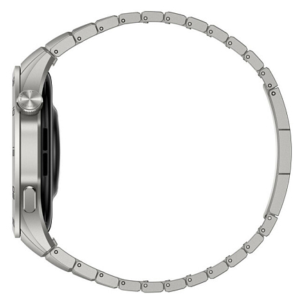 Умные часы Huawei Watch GT 4 46 мм с металлическим браслетом серые