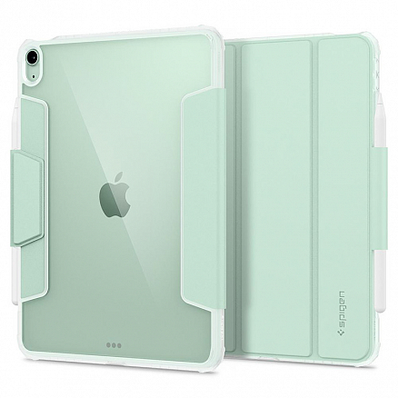 Чехол для iPad Air 2020, 2022 книжка Spigen Ultra Hybrid Pro зеленый