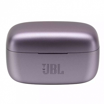 Наушники беспроводные Bluetooth JBL Live 300 TWS вакуумные с микрофоном фиолетовые