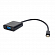 Переходник Mini DisplayPort - VGA (папа - мама) 15 см Cablexpert черный