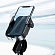 Держатель на руль велосипеда или мопеда для телефона до 6.5 дюйма Baseus Armor черный