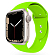 Ремешок-браслет для Apple Watch 4, 5, 6, 7, 8, SE, Ultra 42, 44, 45 и 49 мм силиконовый Tech-Protect IconBand салатовый