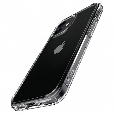 Чехол для iPhone 12 Mini гибридный Spigen Ultra Hybrid прозрачный