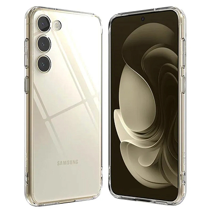 Чехол для Samsung Galaxy S23+ гибридный Ringke Fusion прозрачный