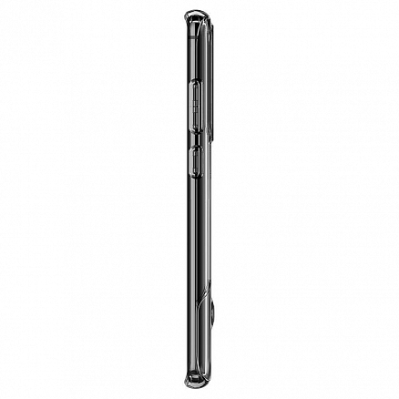 Чехол для Samsung Galaxy S20 Ultra гибридный с подставкой Spigen Slim Armor Essential S прозрачный