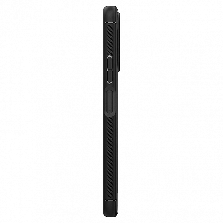 Чехол для Xiaomi Redmi Note 10 Pro гелевый Spigen Rugged Armor черный