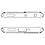 Чехол для Xiaomi 12, 12X гибридный Spigen Ultra Hybrid прозрачный