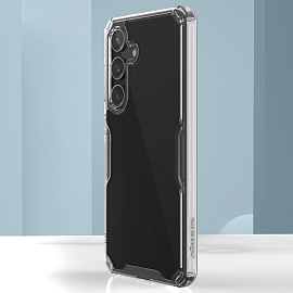 Чехол для Samsung Galaxy S24 гибридный Nillkin Nature TPU Pro прозрачный