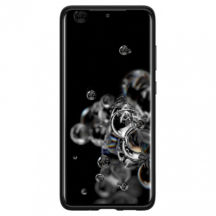 Чехол для Samsung Galaxy S20 Ultra гибридный Spigen SGP Ultra Hybrid прозрачно-черный матовый