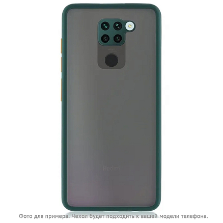 Чехол для Huawei Y5 (2019) силиконовый CASE Acrylic зеленый