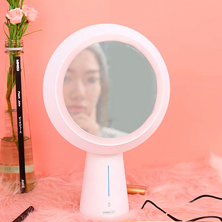 Зеркало для макияжа с подсветкой настольное Remax Charming RL-LT16 белое