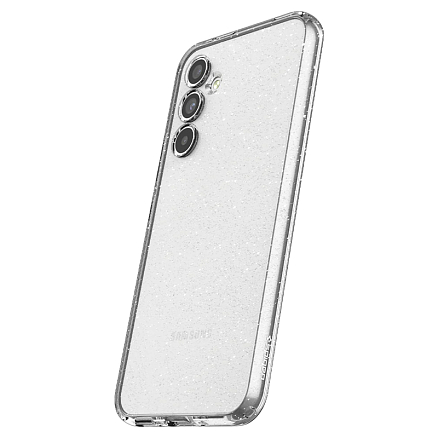 Чехол для Samsung Galaxy A54 5G гелевый с блестками Spigen Liquid Crystal Glitter прозрачный