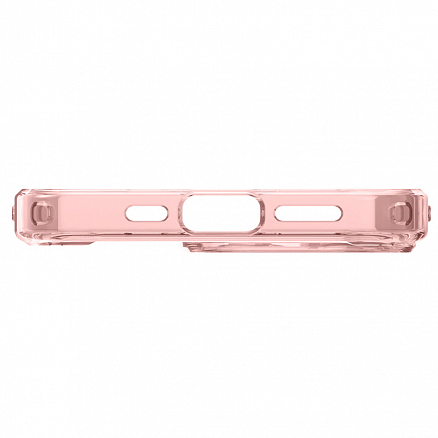 Чехол для iPhone 13 Pro гибридный Spigen Ultra Hybrid прозрачно-розовый