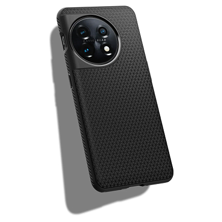 Чехол для OnePlus 11 гелевый Spigen Liquid Air черный