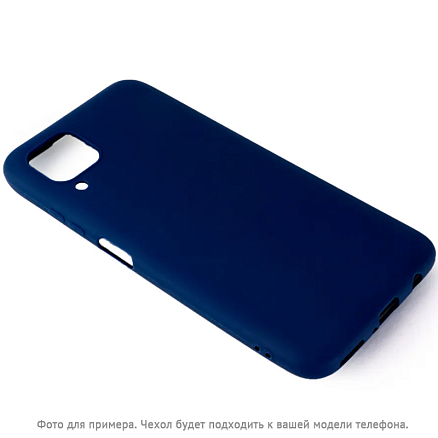 Чехол для Huawei Y9 Prime (2019) силиконовый CASE Matte синий