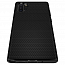 Чехол для Samsung Galaxy Note 10+ гелевый Spigen SGP Liquid Air матовый черный