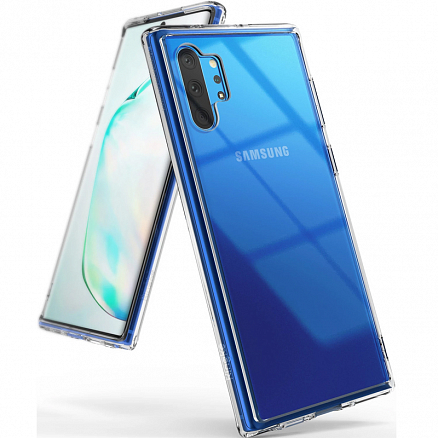 Чехол для Samsung Galaxy Note 10+ гибридный Ringke Fusion прозрачный