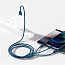 Кабель USB - Lightning, MicroUSB, Type-C 1,5 м 3.5A Baseus Superior синий