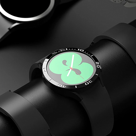 Защитная рамка для Samsung Galaxy Watch 4 40 мм на экран металлическая Ringke черная