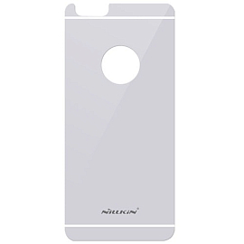 Защитное стекло на заднюю крышку для iPhone 6 Plus, 6S Plus противоударное Nillkin H+ серебристое
