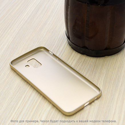 Чехол для Samsung Galaxy Note 8 гелевый CN золотистый