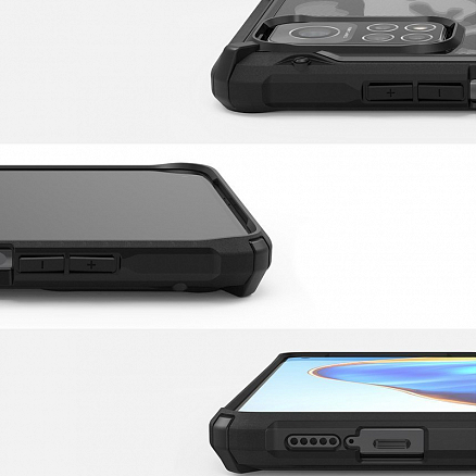Чехол для Xiaomi Mi 10T, Mi 10T Pro гибридный Ringke Fusion X Design Camo черный