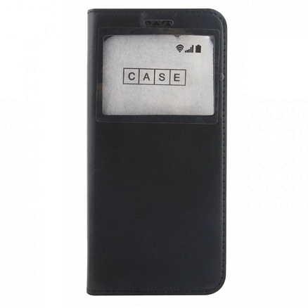 Чехол для Huawei P20 Lite книжка CASE Hide Series черный