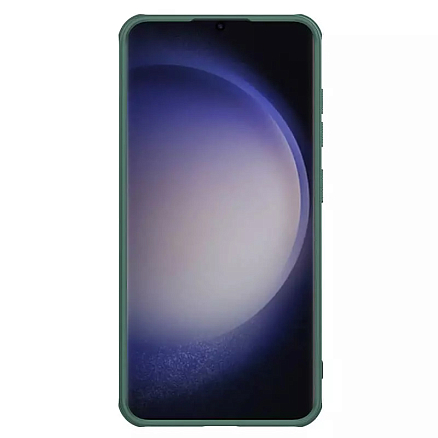 Чехол для Samsung Galaxy S24 гибридный Nillkin Super Frosted Shield Pro зеленый