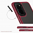 Чехол для Samsung Galaxy S20+ гибридный Spigen Сyrill Color Brick бордовый