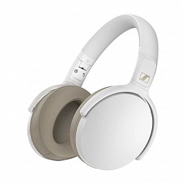 Наушники беспроводные Bluetooth Sennheiser HD 350BT полноразмерные с микрофоном белые