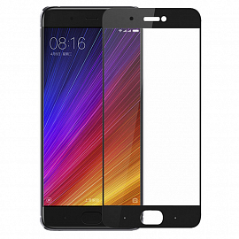 Защитное стекло для Xiaomi Mi Note 3 на весь экран противоударное черное
