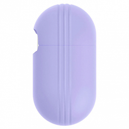 Чехол для наушников AirPods Pro силиконовый Spigen Сyrill Cecile Cherry Blossom фиолетовый