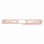 Чехол для iPhone 13 mini пластиковый тонкий Spigen Thin Fit розовый