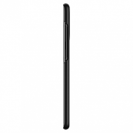 Чехол для Samsung Galaxy S20+ пластиковый тонкий Spigen SGP Thin Fit QNMP черный