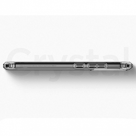 Чехол для Xiaomi Redmi Note 8 гибридный Spigen SGP Crystal Shell прозрачный