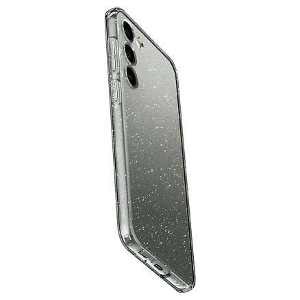 Чехол для Samsung Galaxy S23 гелевый с блестками Spigen Liquid Crystal Glitter прозрачный
