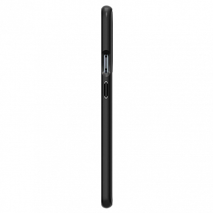 Чехол для OnePlus Nord гибридный Spigen SGP Ultra Hybrid прозрачно-черный матовый