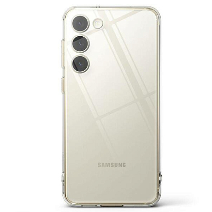 Чехол для Samsung Galaxy S23+ гибридный Ringke Fusion прозрачный
