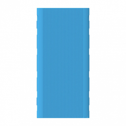 Чехол для внешнего аккумулятора Xiaomi Mi Power Bank 3 Pro PLM07ZM силиконовый синий