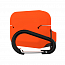Чехол для наушников AirPods Pro силиконовый водонепроницаемый Urban Armor Gear UAG оранжево-черный