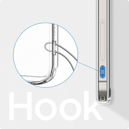 Чехол для iPhone 12 Mini гибридный Spigen Quartz Hybrid прозрачный матовый