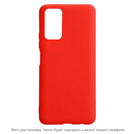 Чехол для Huawei P30 Lite силиконовый CASE Matte красный