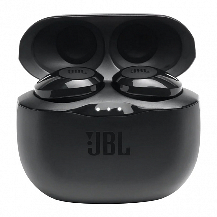 Наушники TWS беспроводные JBL Tune 125 вакуумные с микрофоном черные