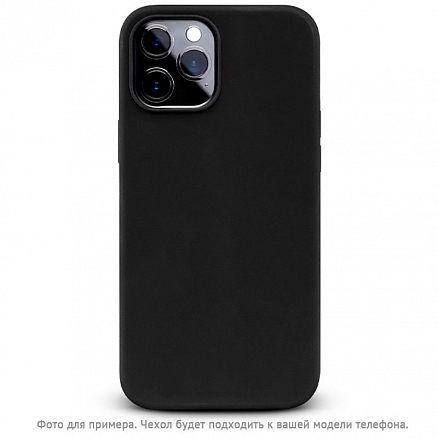 Чехол для iPhone 12 Pro Max силиконовый Remax Kellen Magsafe черный