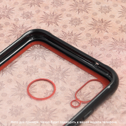Чехол для Samsung Galaxy S9 гибридный Beeyo Acrylic прозрачно-черный