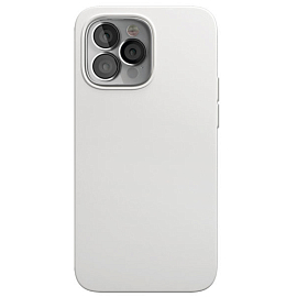 Чехол для iPhone 13 Pro силиконовый VLP Silicone Case белый