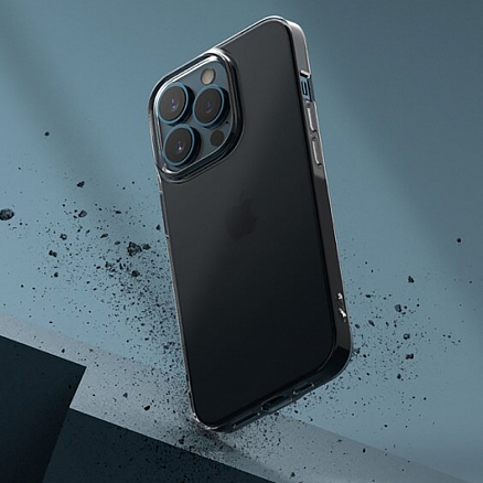 Чехол для iPhone 13 Pro гелевый ультратонкий Ringke Air прозрачный черный