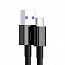 Кабель Type-C - USB 2.0 для зарядки 2 м 6А 66W Baseus Superior (быстрая зарядка) черный