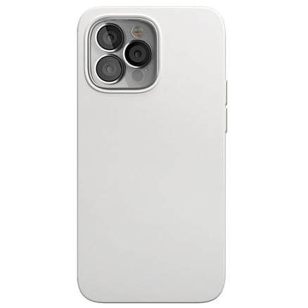 Чехол для iPhone 13 Pro силиконовый VLP Silicone Case белый