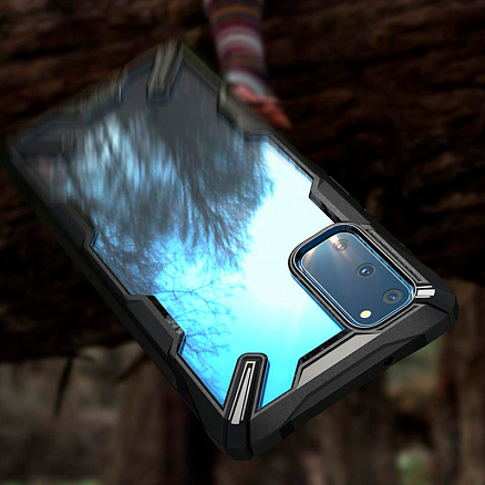 Чехол для Samsung Galaxy S20 гибридный Ringke Fusion X черный